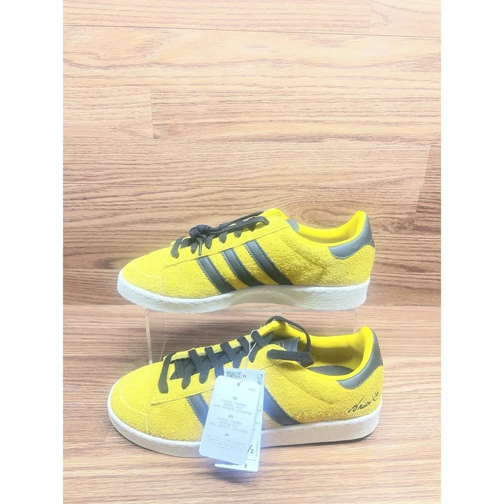 Adidas JABBAR LO Bruce Lee 'Game of Death' Yellow Black (JR1597) NEW Men's 8.5